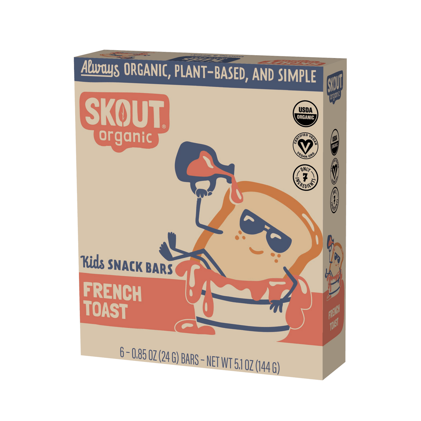 Skout Organic - French Toast Kids Bar