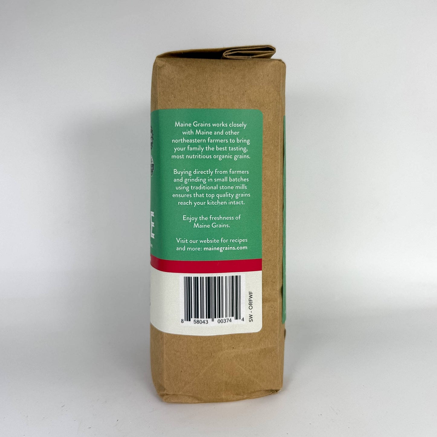 Maine Grains - Organic Heritage Red Fife Wheat Flour / 6x2.4#