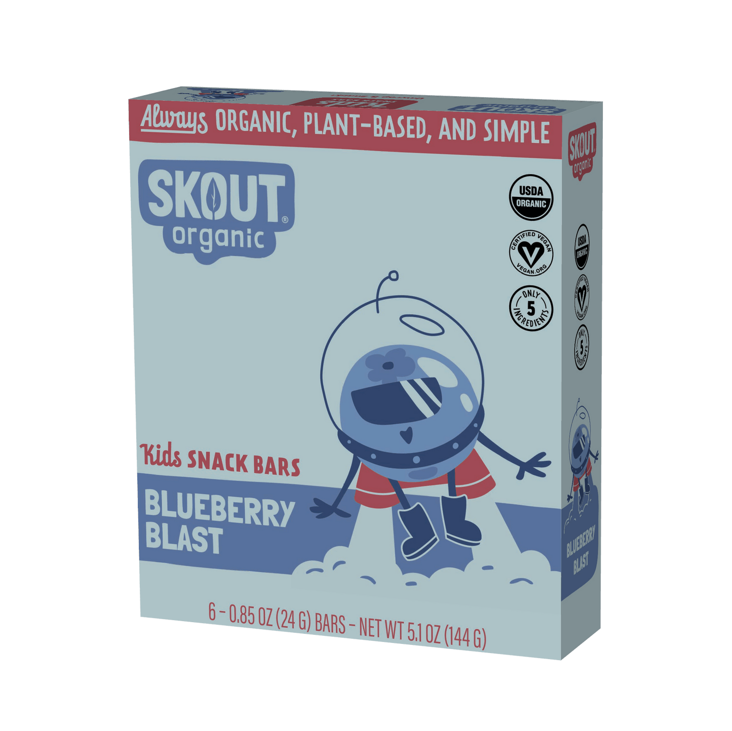 Skout Organic - Blueberry Blast Kids Bar