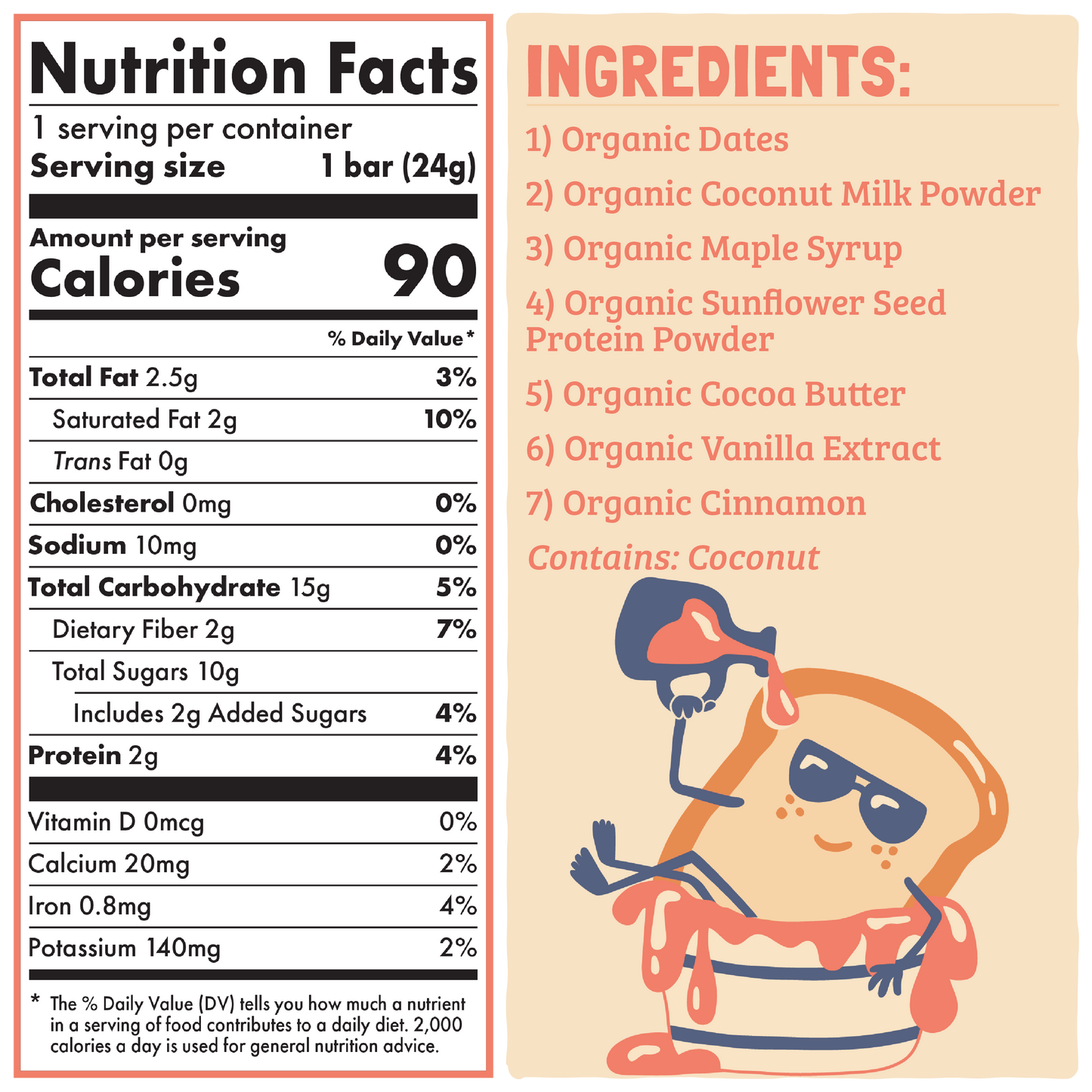 Skout Organic - French Toast Kids Bar