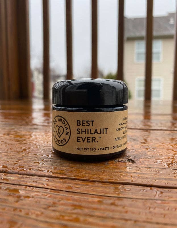 Pure Indian Foods - Best Shilajit Ever - 100% Pure Himalayan Shilajit Resin: 10g