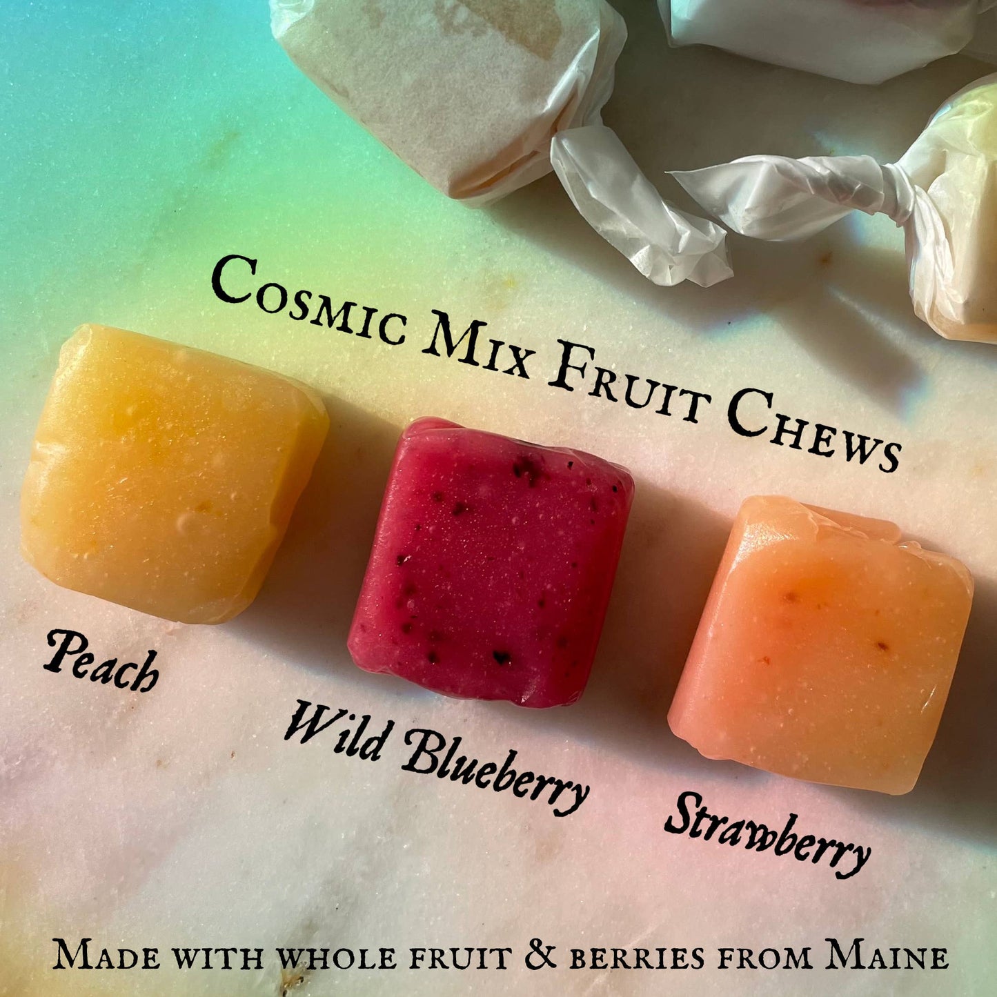 Virgo Moon - Cosmic Mix Fruit Chews - Wild Blueberry, Strawberry & Peach