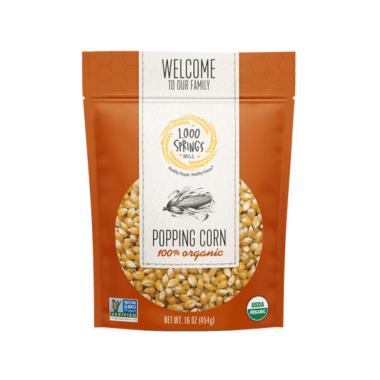 Organic Popping Corn