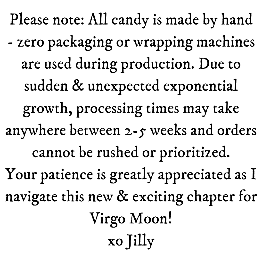 Virgo Moon - Cosmic Mix Fruit Chews - Wild Blueberry, Strawberry & Peach