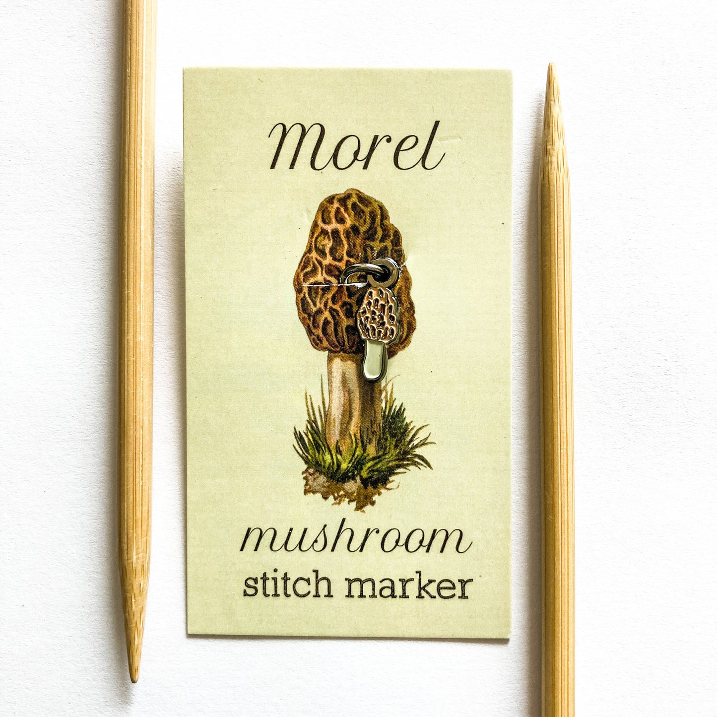 Mushroom Stitch Marker