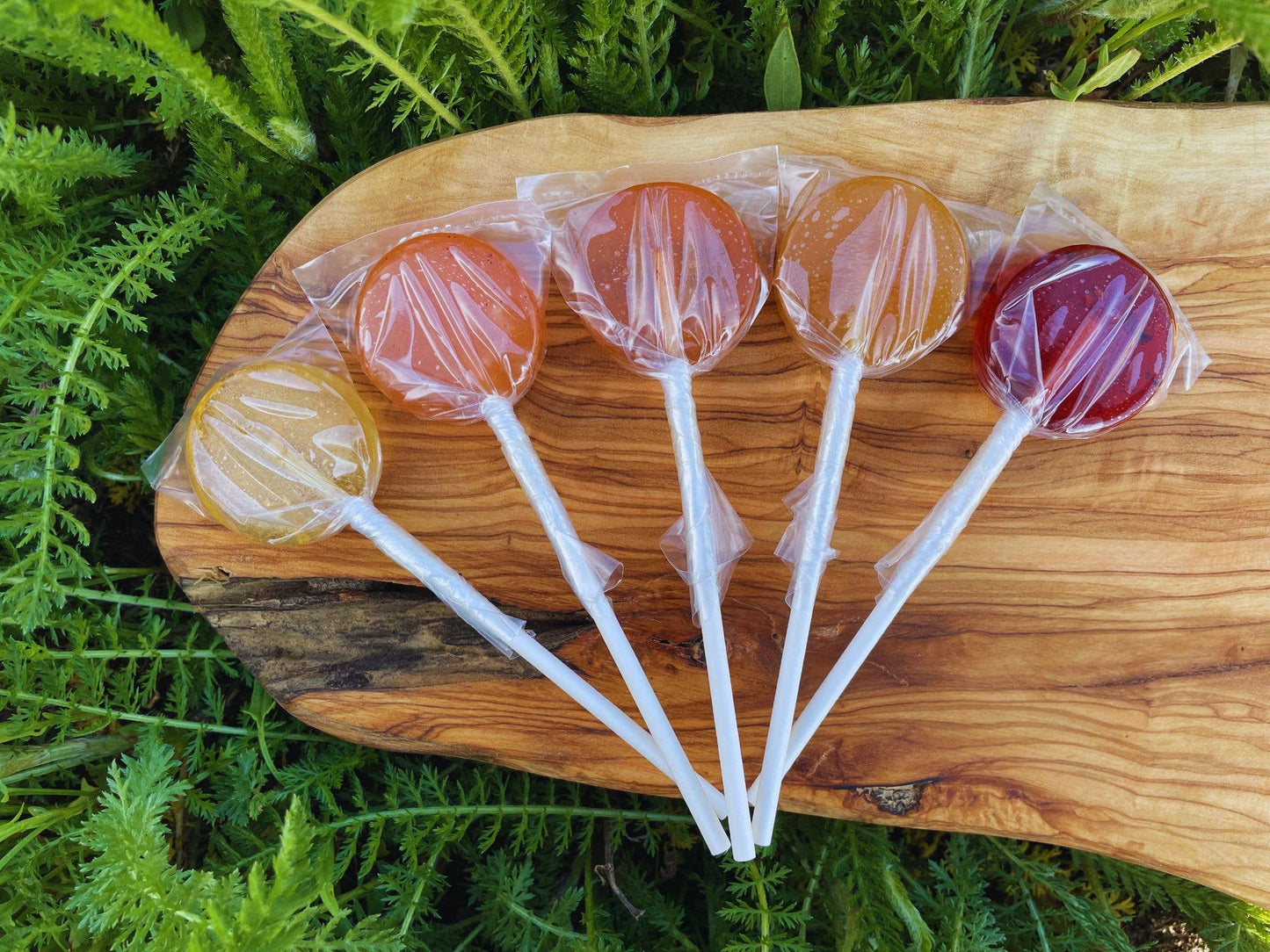 Virgo Moon - Plants & Planets Lollipops - Cosmic Candy Apothecary: Strawberries & Cream