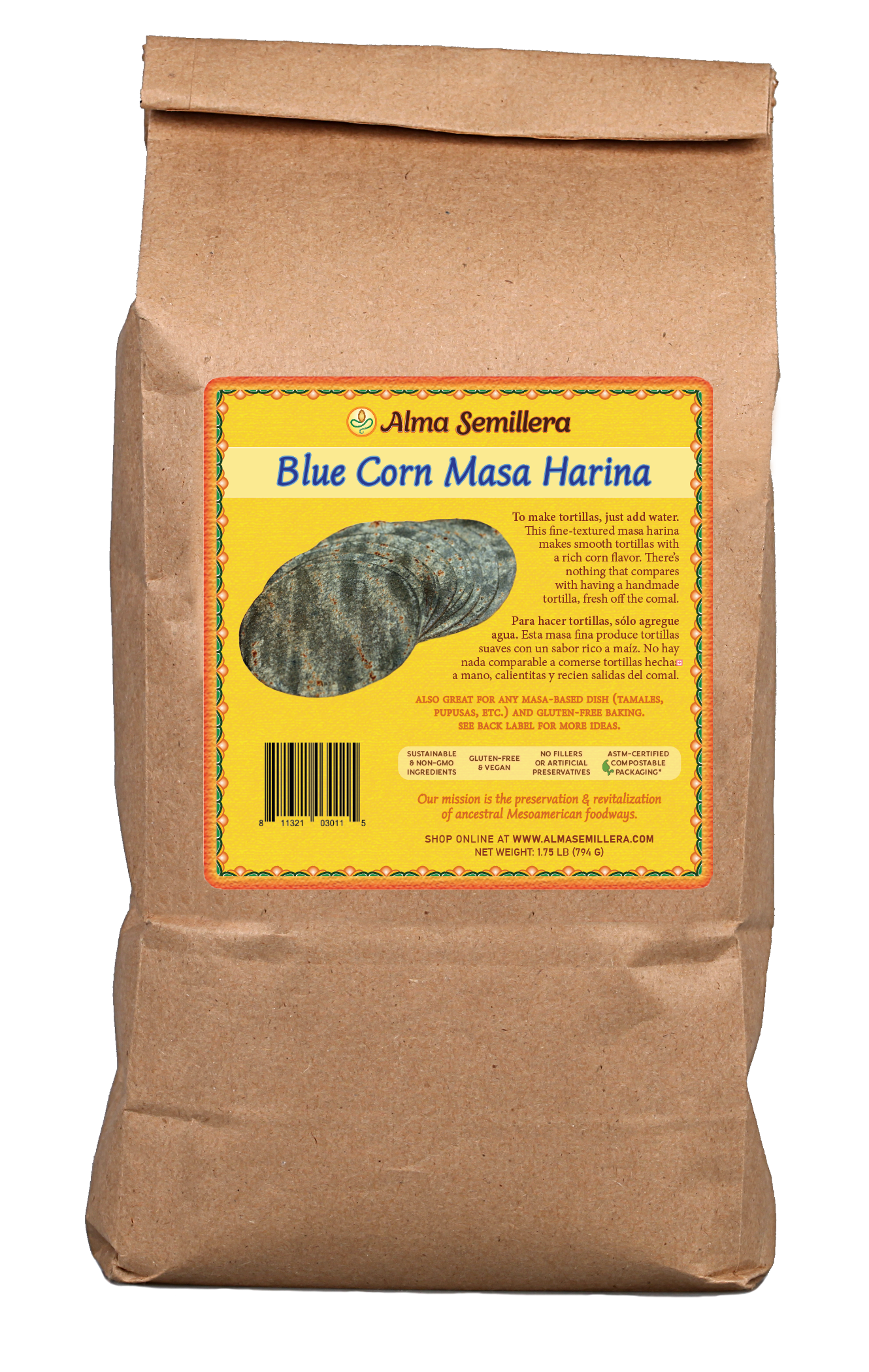 Blue Corn Masa Harina