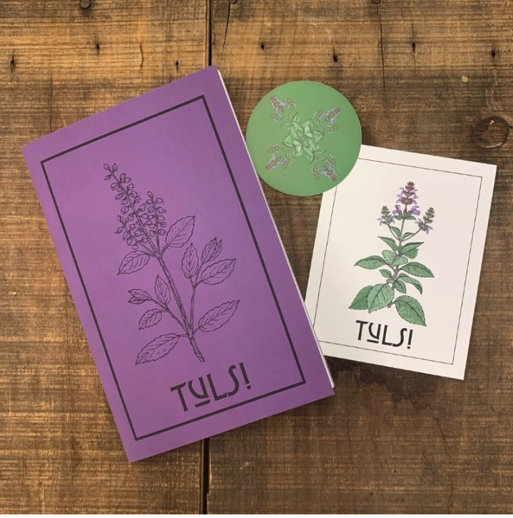 Herbal Revolution Farm + Apothecary - Tulsi Zine by Kathi Langelier