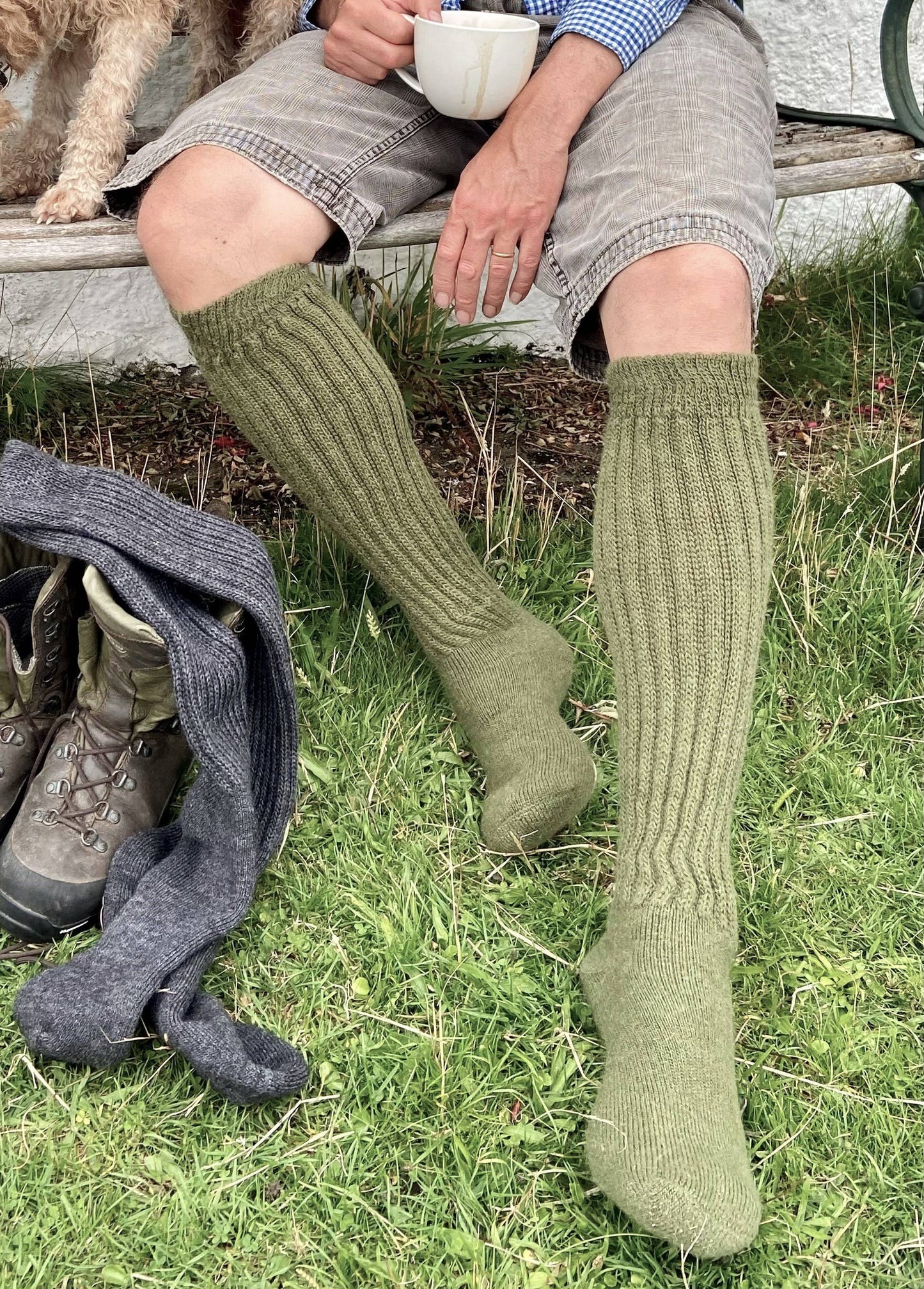 Alpaca Knee Socks