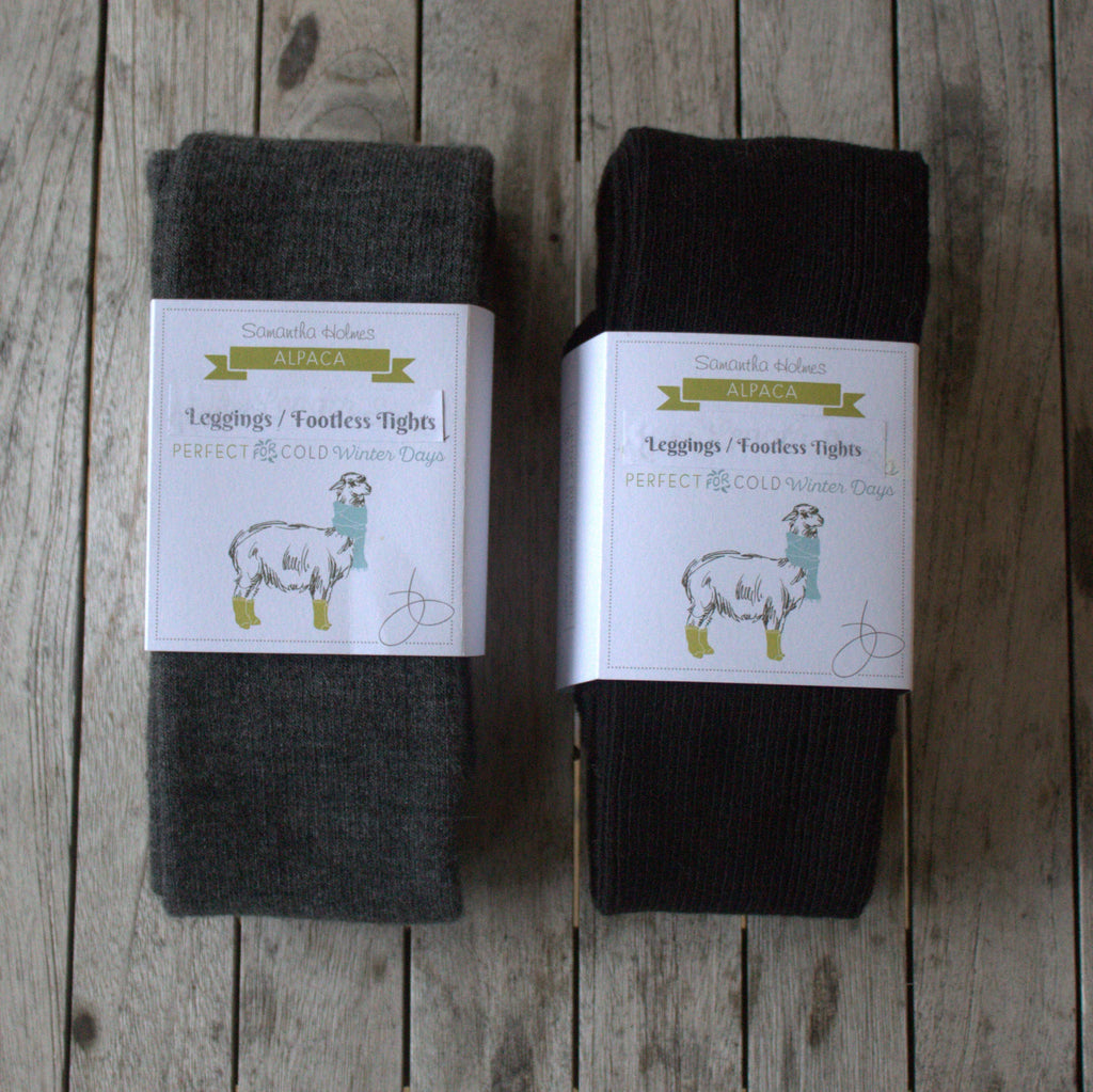 Alpaca Thermal Leggings/Footless Tights