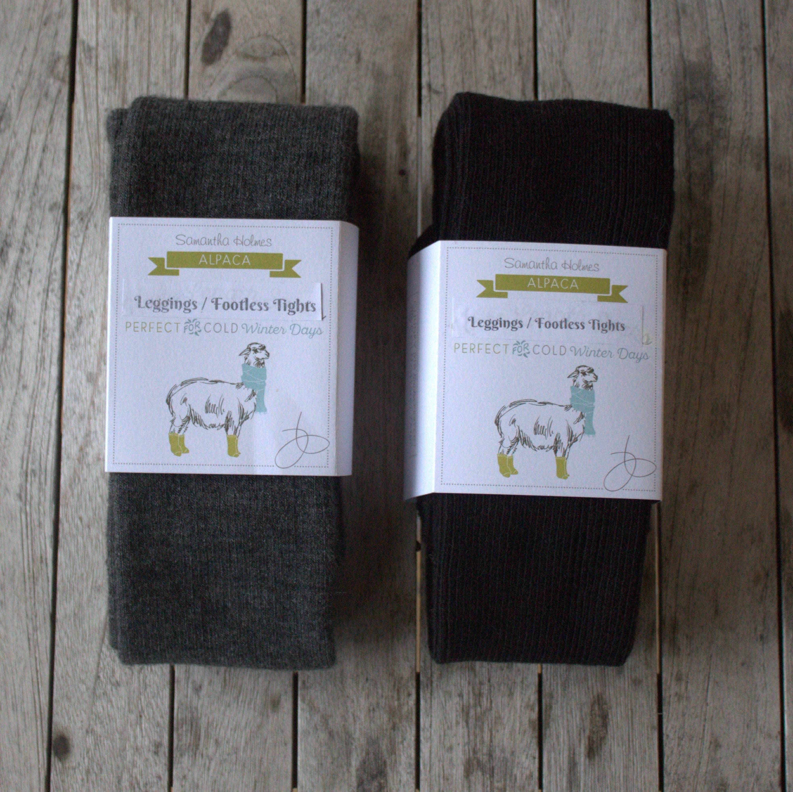 Alpaca Thermal Leggings/Footless Tights