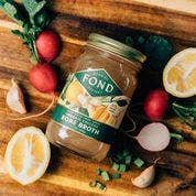 Fond Bone Broth - Lemon & Garlic Pasture-Raised Chicken Bone Broth 14oz