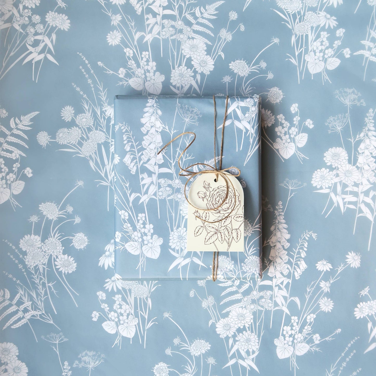 Tissue Paper | Wildflowers in Blue