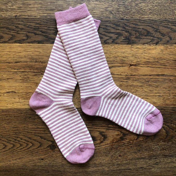 Stripey Alpaca Socks