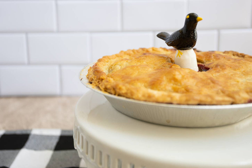 Fox Run Brands - Fox Run Blackbird Pie Vent, Pie Bird For Baking, 3” x 3.25”