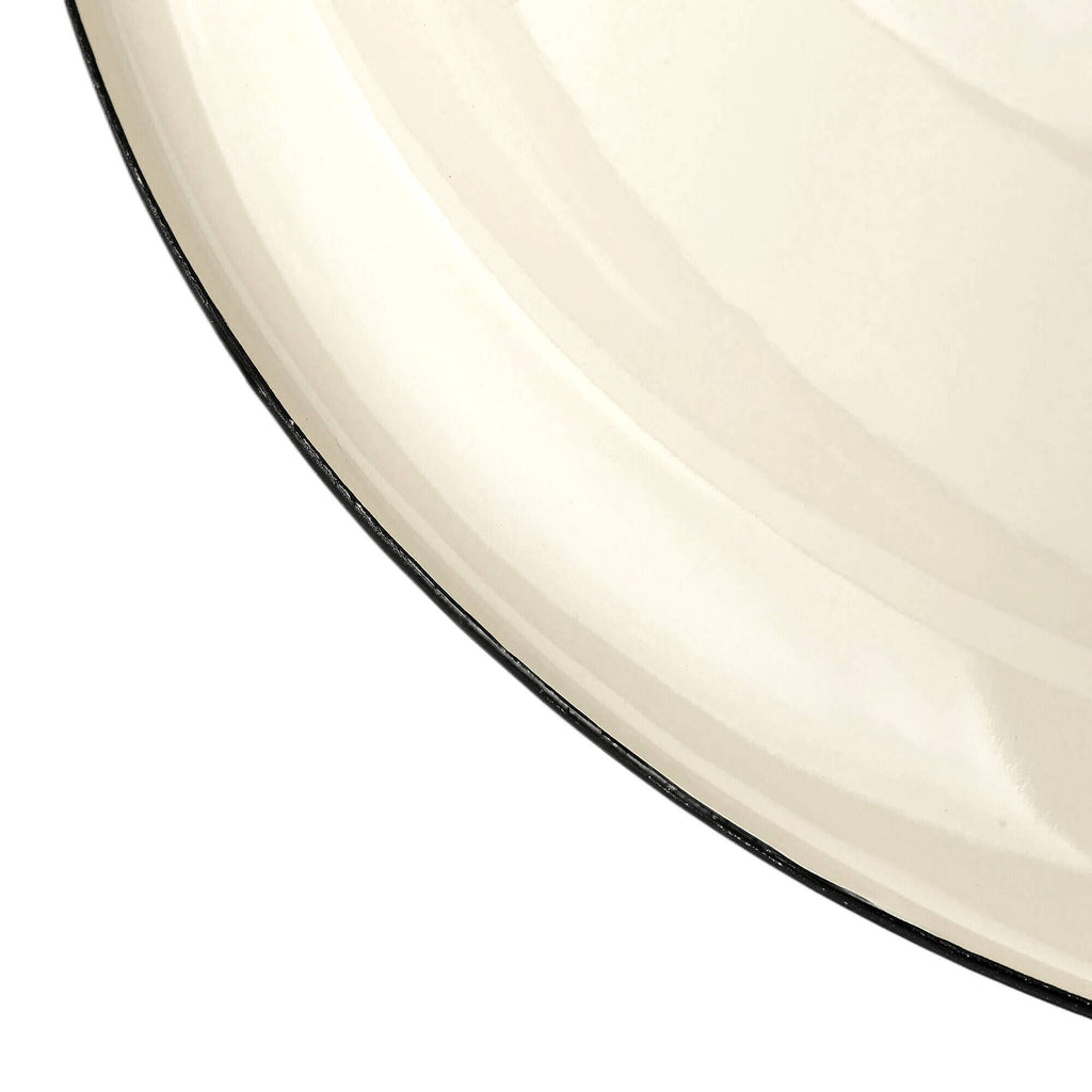 STP - Ivory Vintage Enamel Basin 9.5 qt