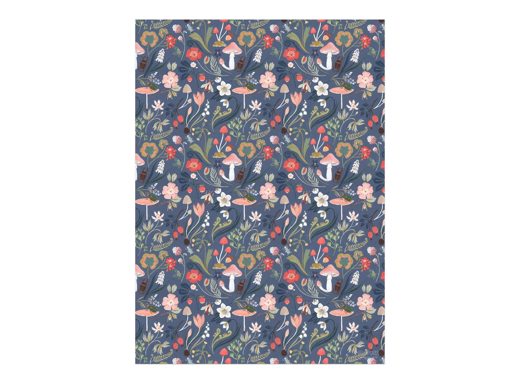 Forest Blue Wrap Sheets