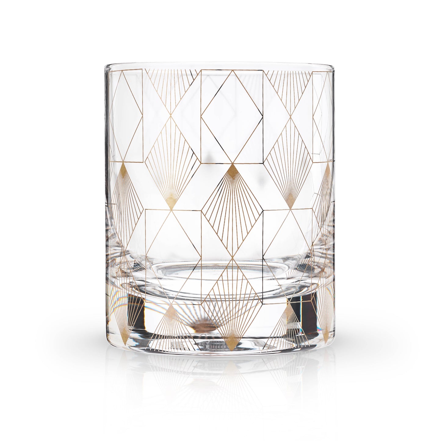 Metropolis Deco Crystal Tumbler