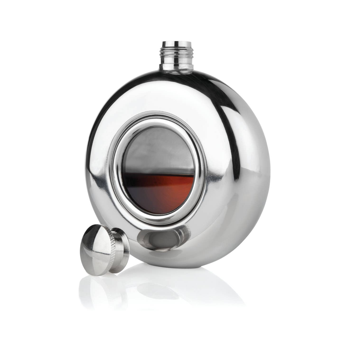 Stainless Steel & Glass Scope Flask