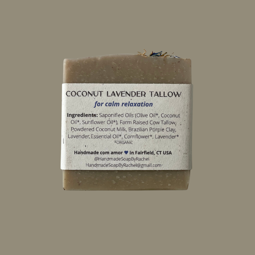 Coconut Lavender Tallow Soap