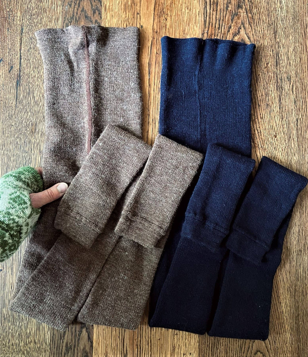 Alpaca Thermal Leggings/Footless Tights