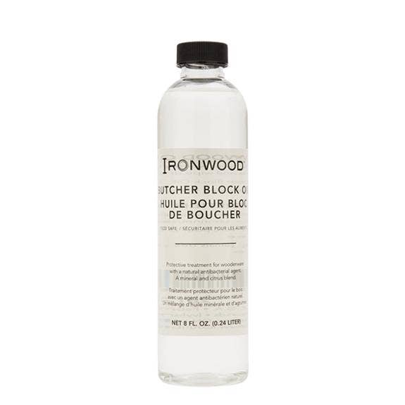 Fox Run Brands - Ironwood Gourmet Butcher Block Oil, 8-Ounce