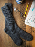 Alpaca Ribbed Socks