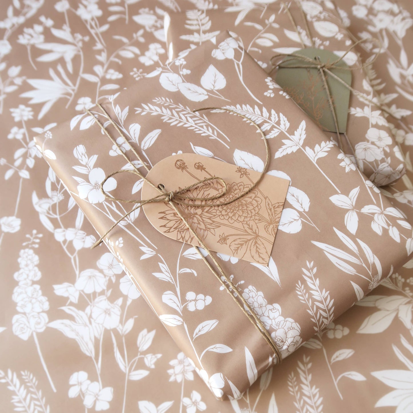 Tissue Paper | Botanical in Mocha