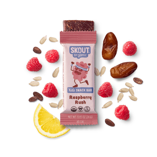 Skout Organic - Raspberry Rush Kids Bar