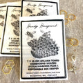 Honeycomb Stitch Marker and Bee Progress Keeper.