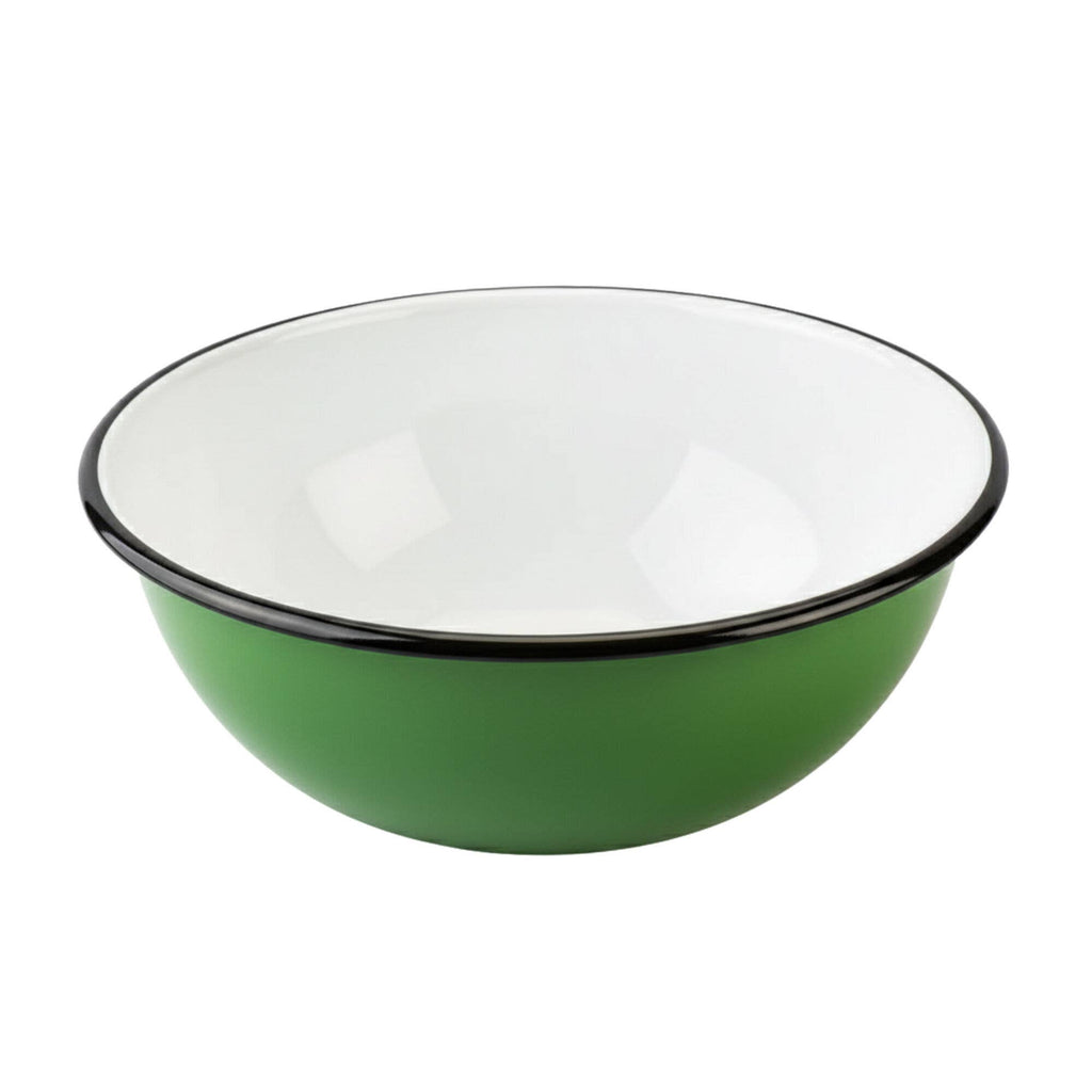 STP - Green Grass Enamel Bowl Set of 3