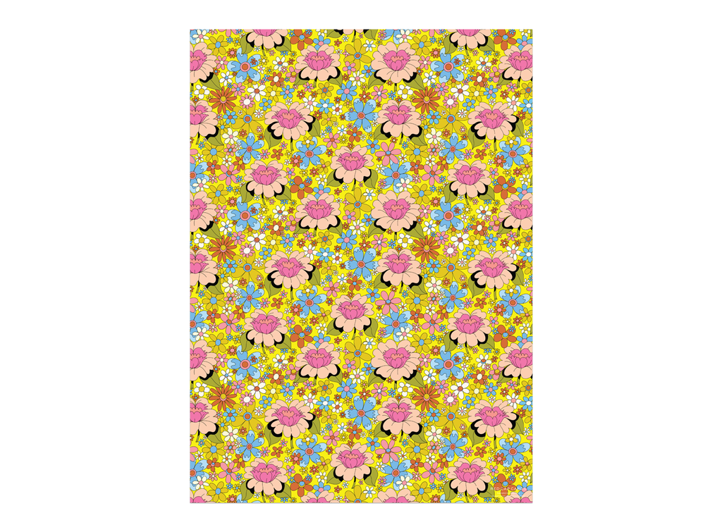 Dandy Blooms Gift Wrap Sheets