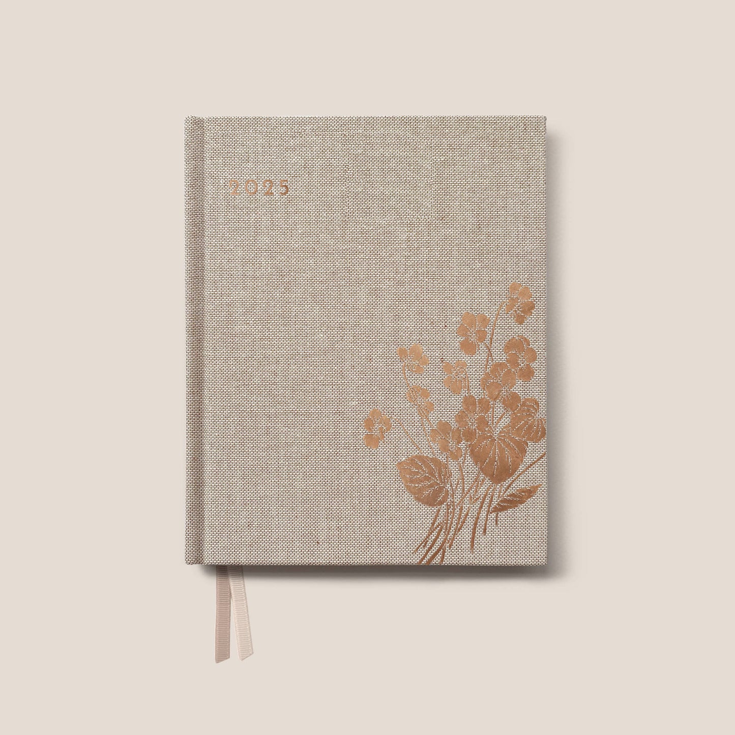 Typoflora - 2025 Always Flowers Planner | Oatmeal