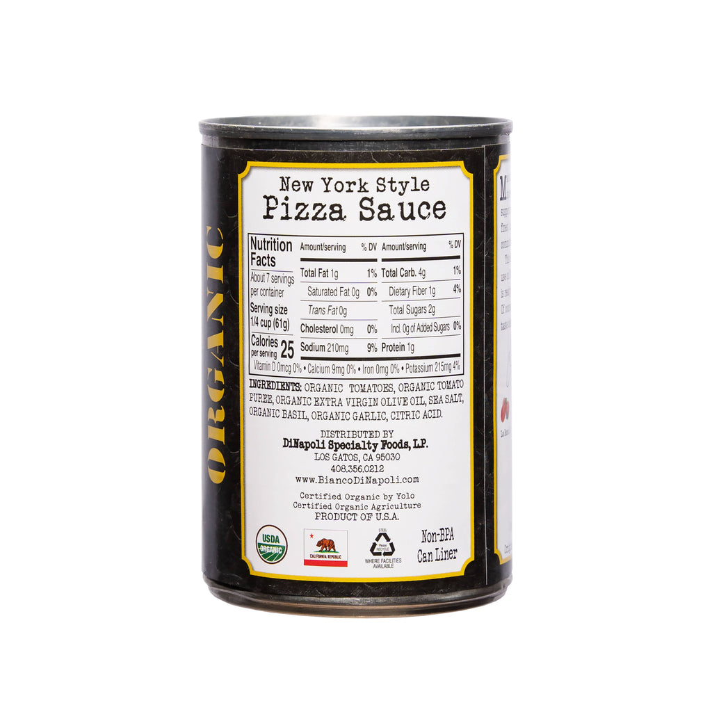 Organic New York Style Pizza Sauce