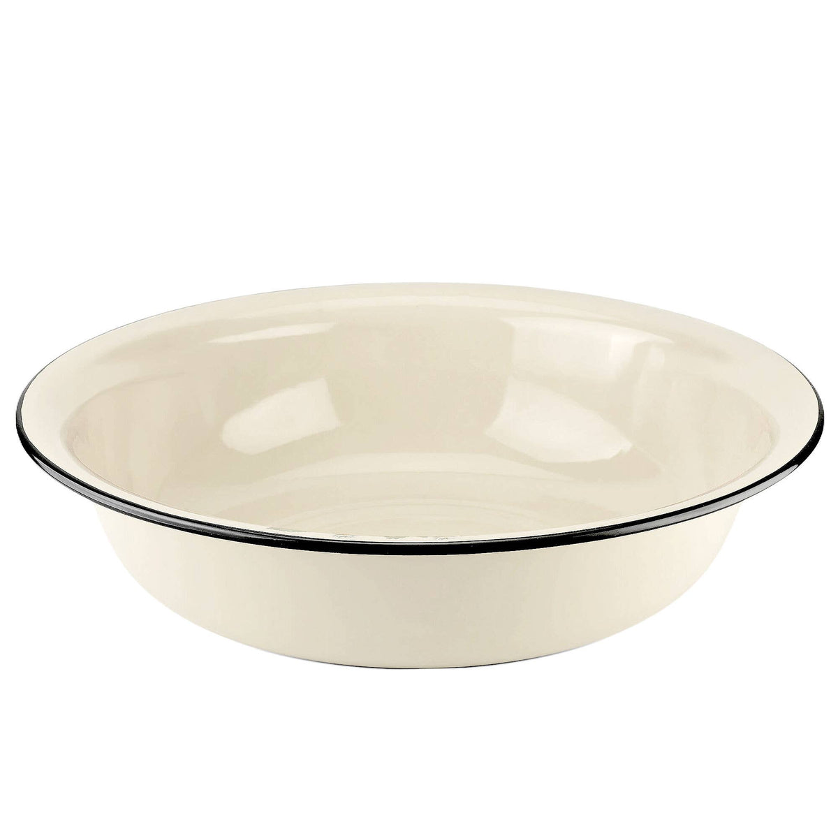STP - Ivory Vintage Enamel Basin 9.5 qt