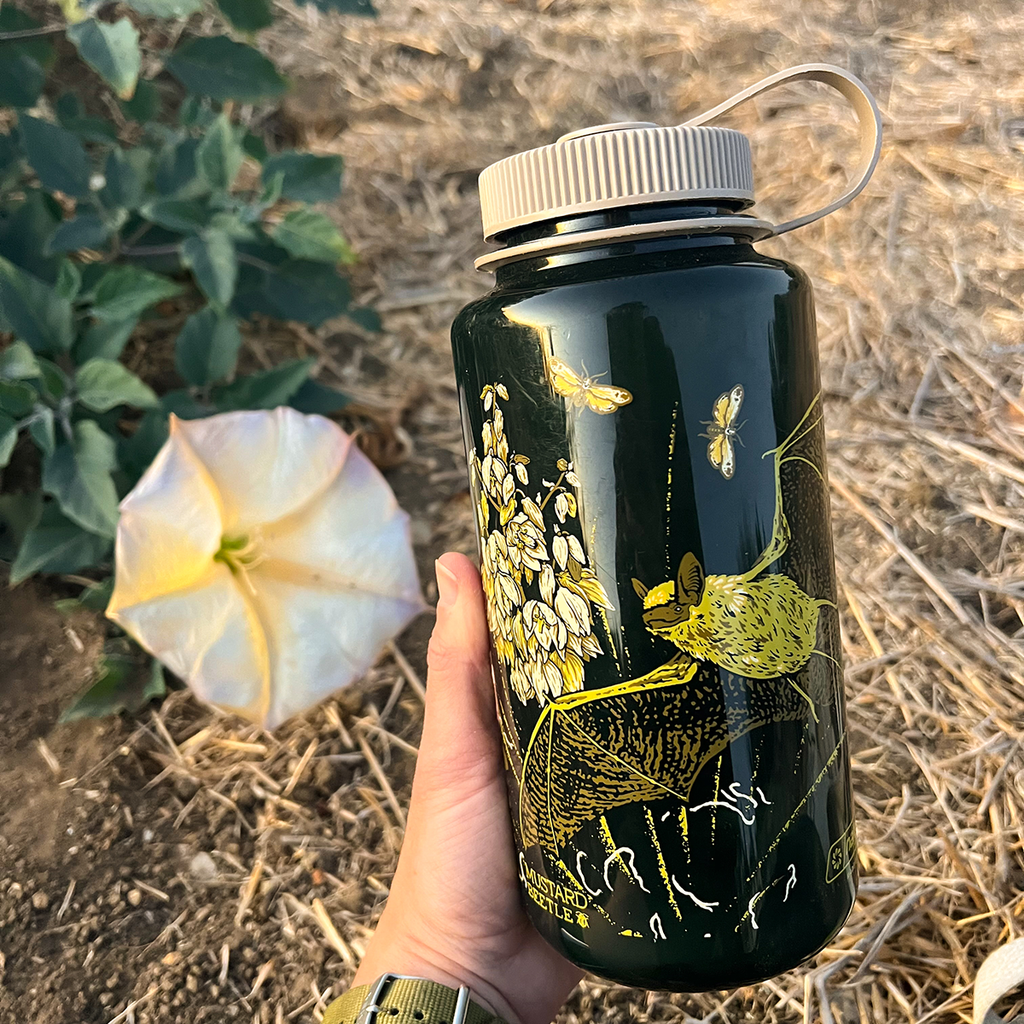 Mustard Beetle - 32oz Nalgene: Vernal