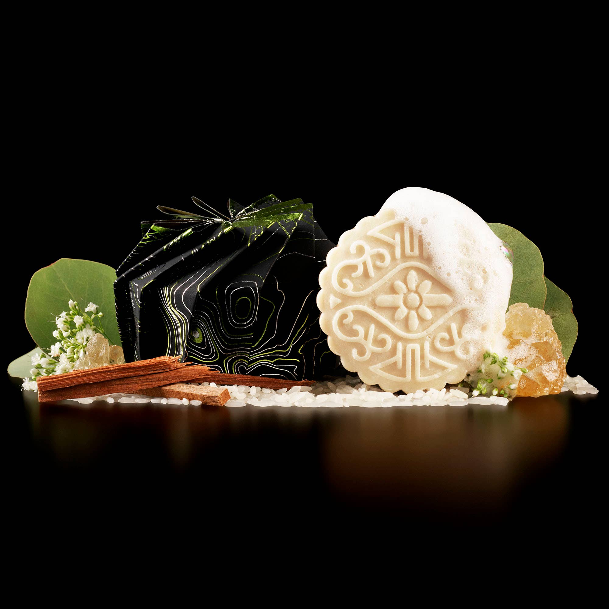 Rice Water Shampoo Bar Hidden Waterfall™ for ALL HAIR TYPES