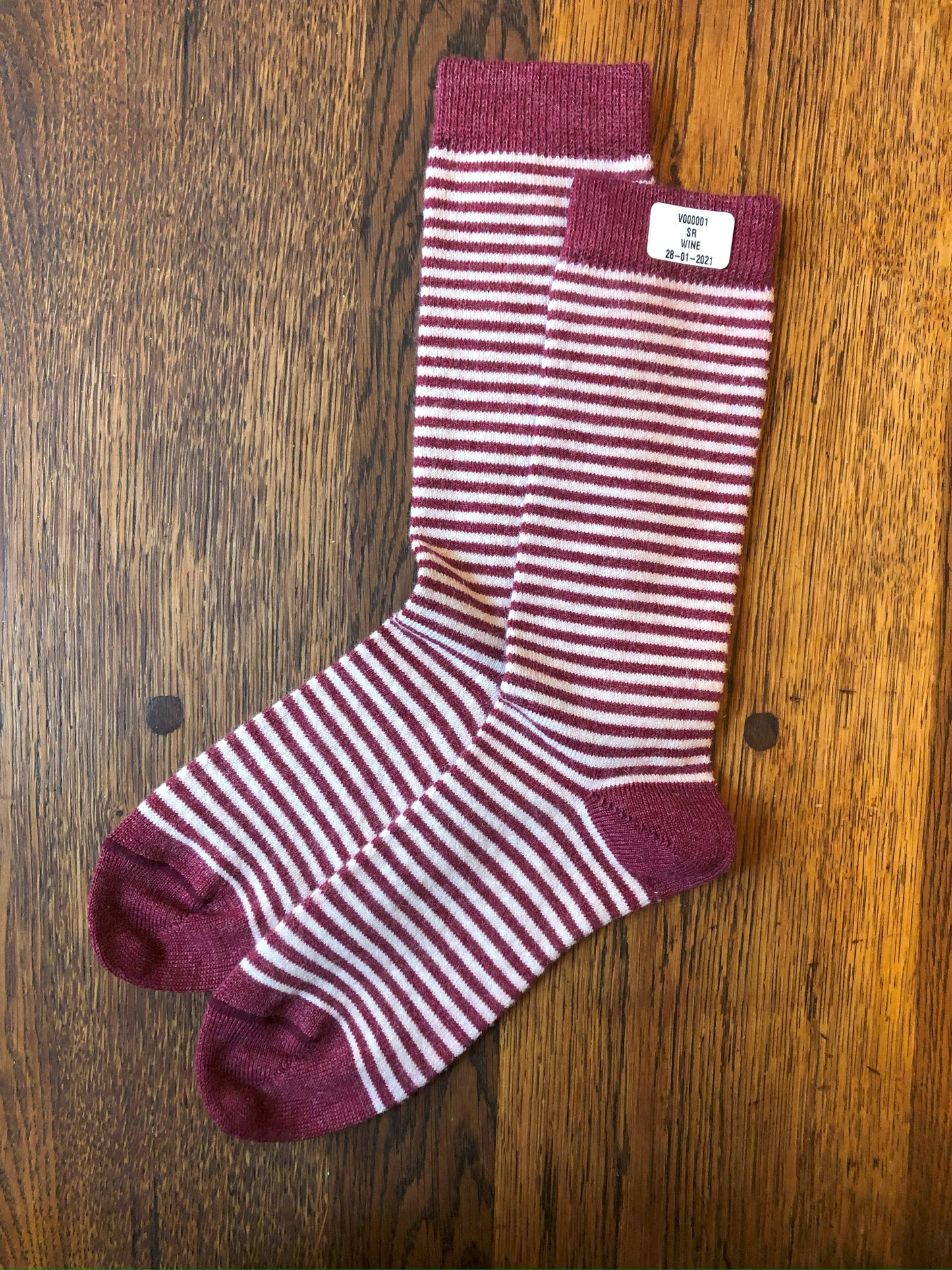 Stripey Alpaca Socks