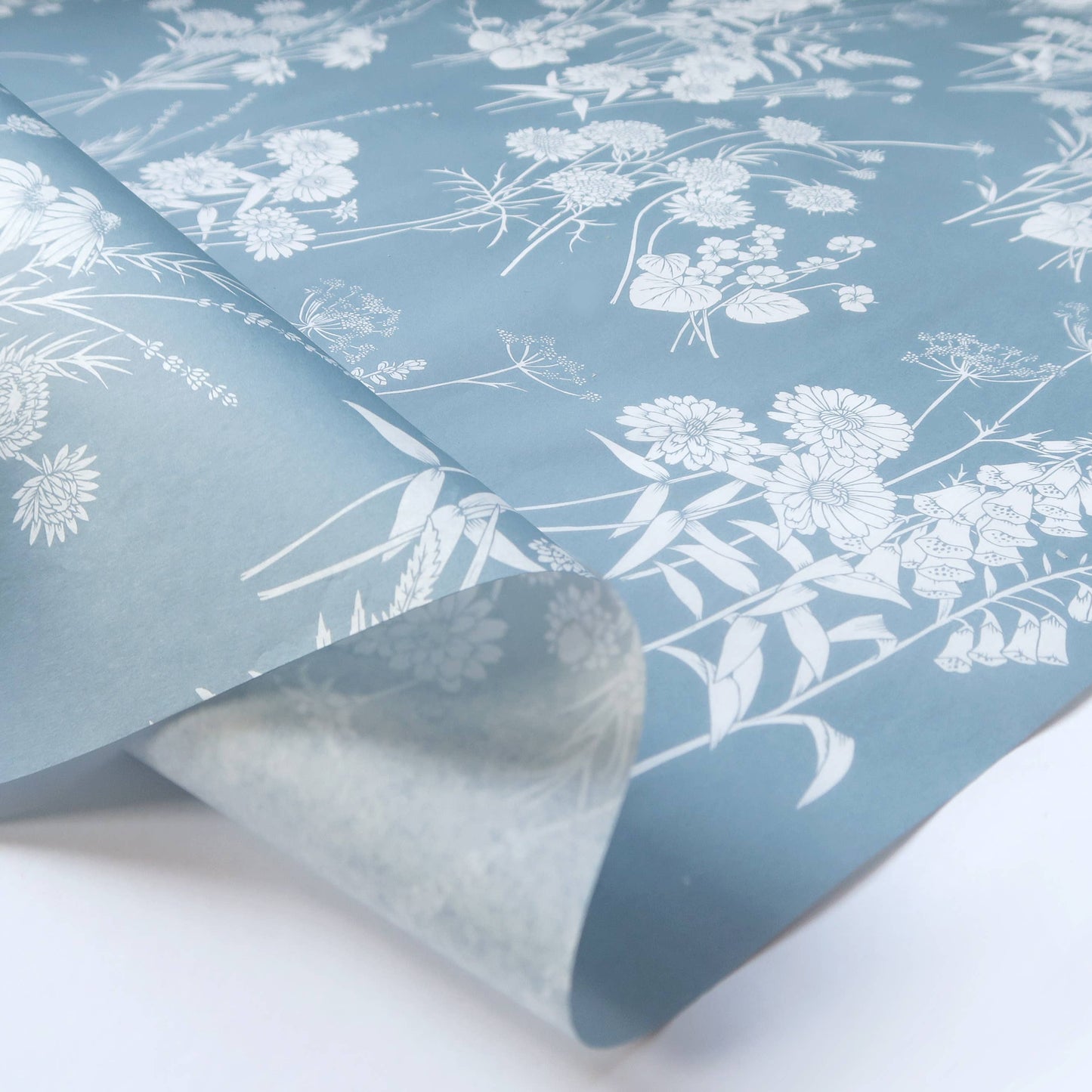 Tissue Paper | Wildflowers in Blue