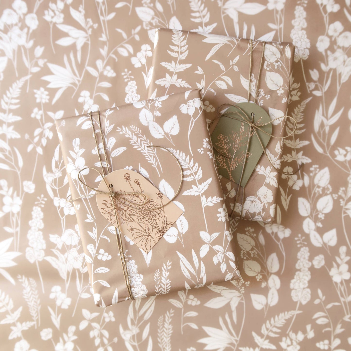 Tissue Paper | Botanical in Mocha