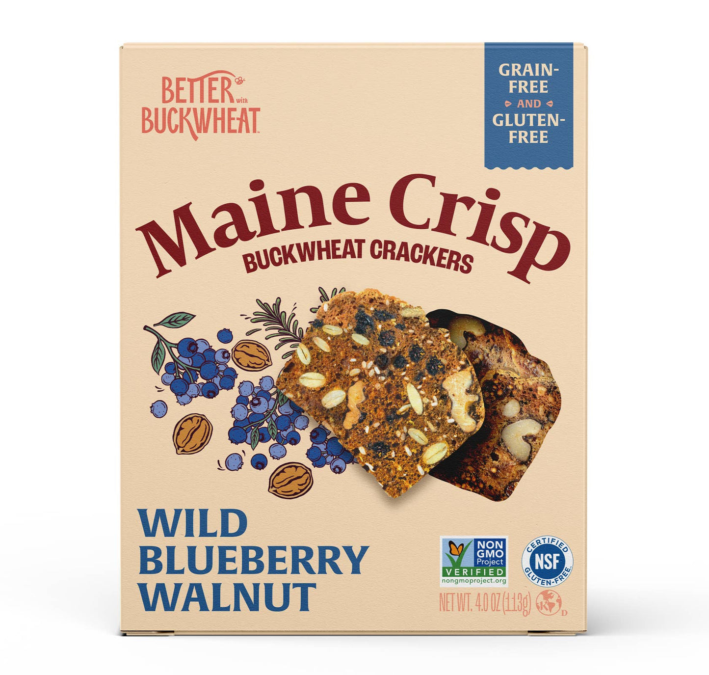 Maine Crisp | Gluten-Free Crackers