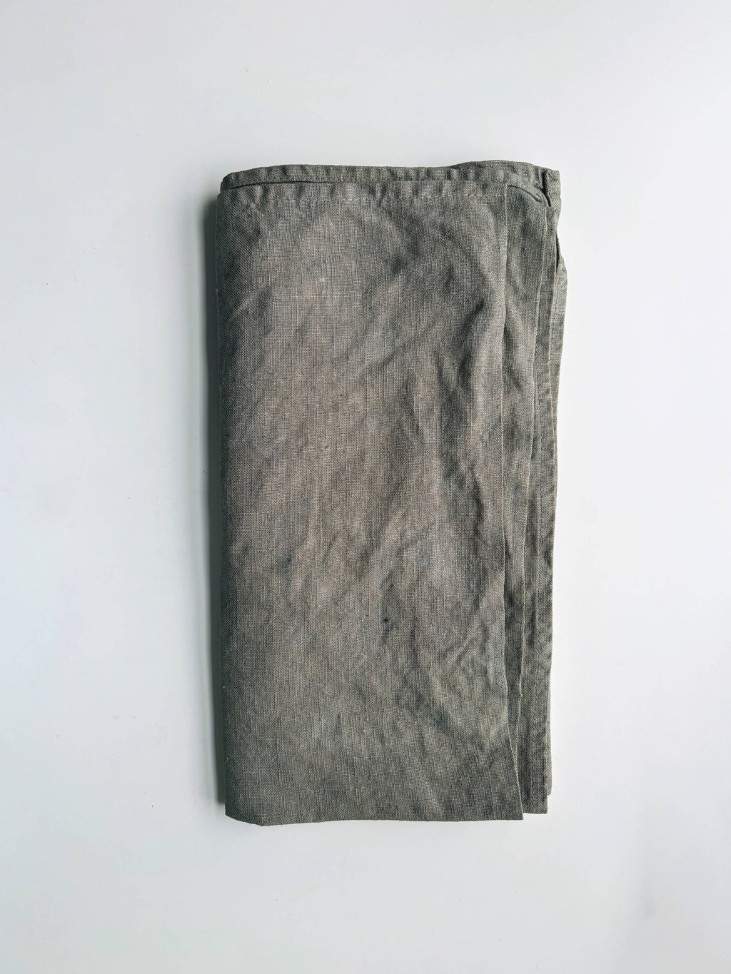 Naturally Dyed Linen Tea Towels: Gold