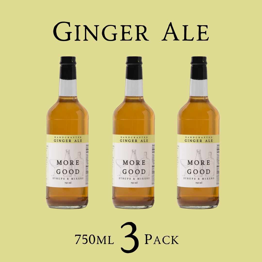 Ginger ale 750ml/3 pack