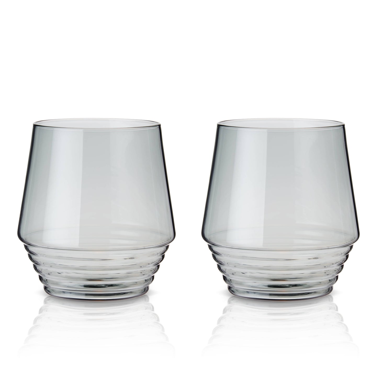 Smoke Deco Cocktail Glasses