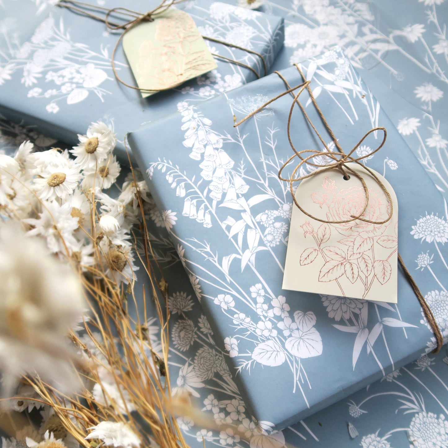 Tissue Paper | Wildflowers in Blue