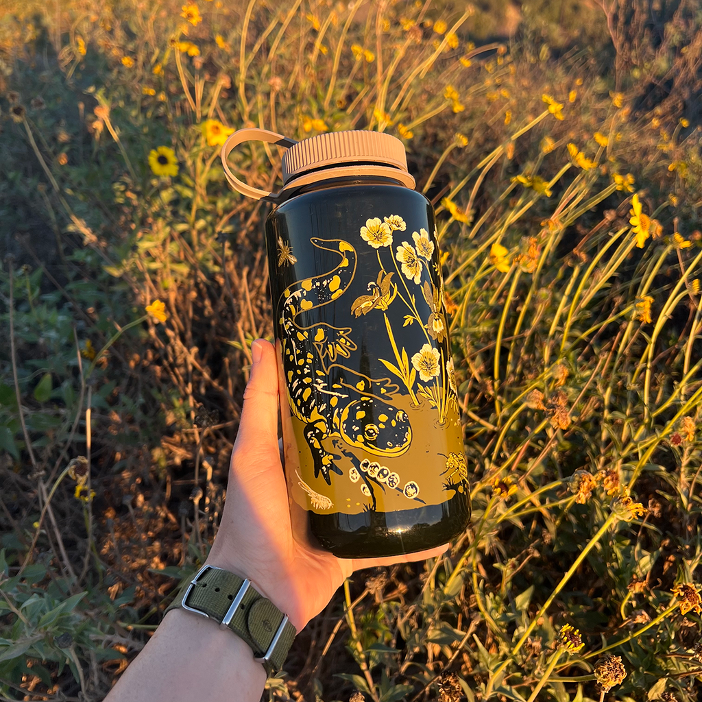 Mustard Beetle - 32oz Nalgene: Vernal