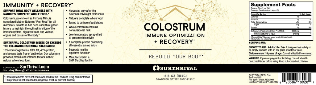Colostrum Powder