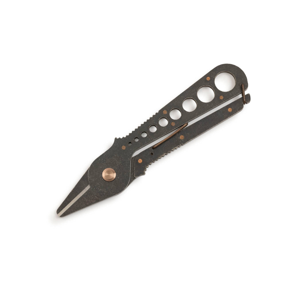 Barebones - Herb Harvest + Strip Tool: Tumbled Black