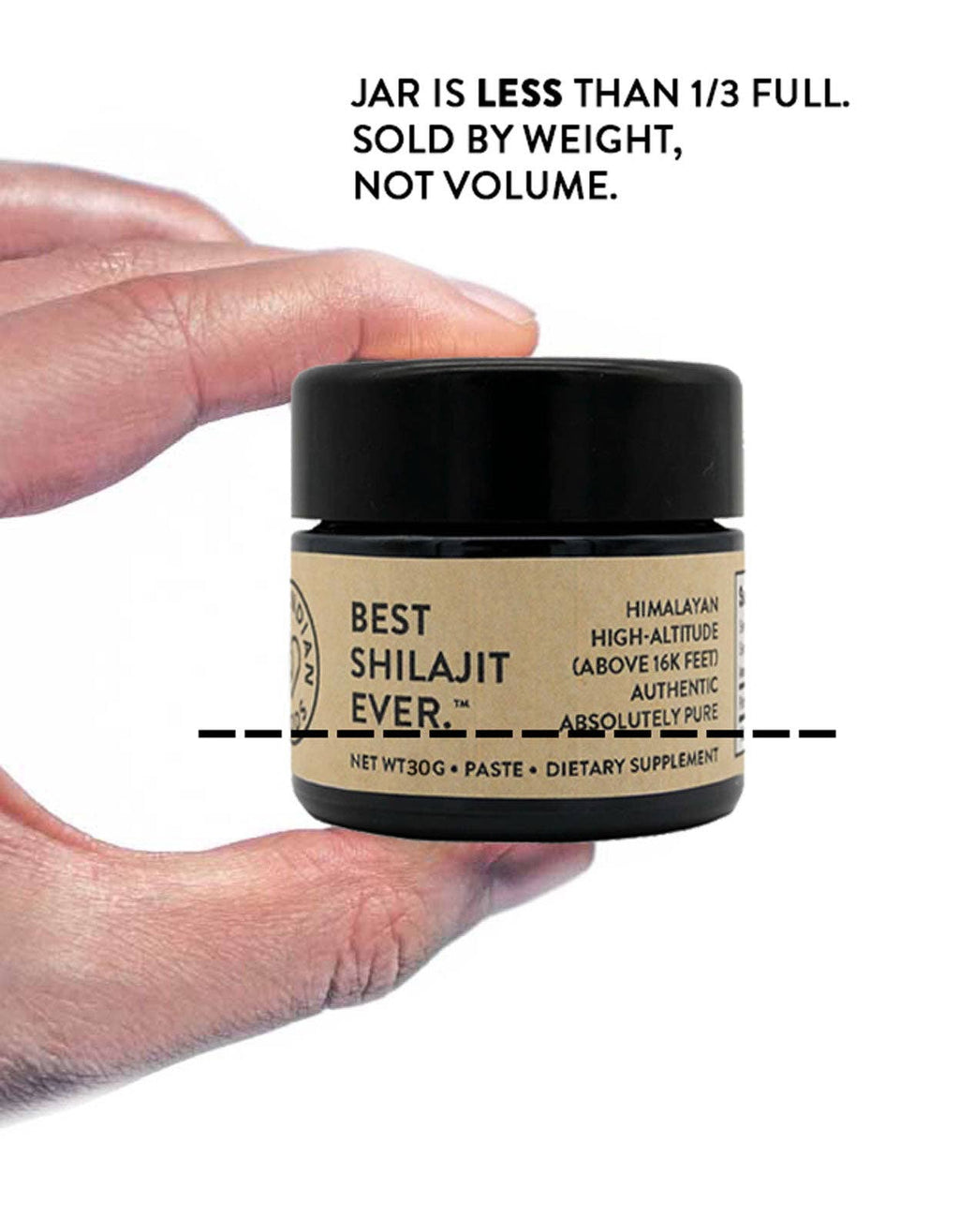 Pure Indian Foods - Best Shilajit Ever - 100% Pure Himalayan Shilajit Resin: 15g