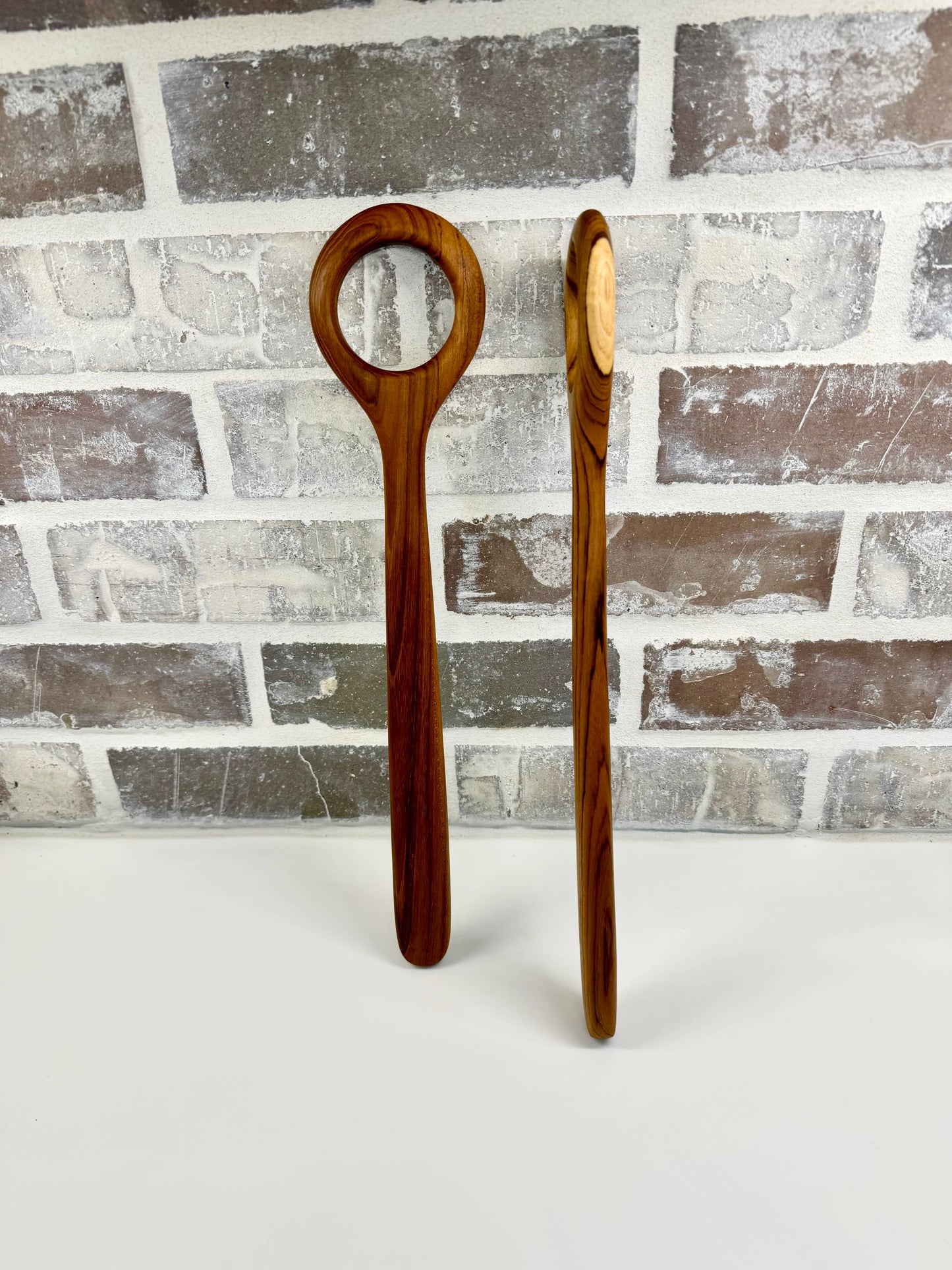 Farris Farmstead - Teak Wood Danish Dough Whisk